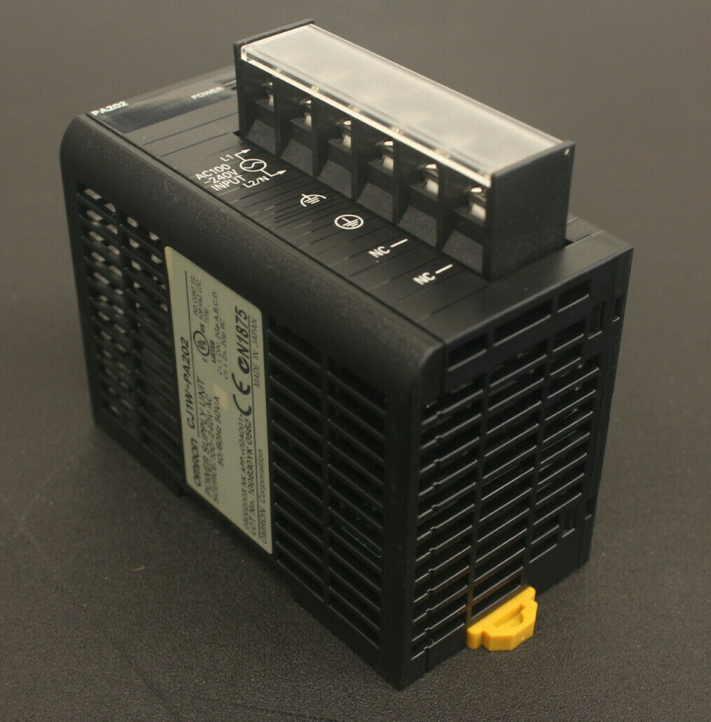 OMRON CJ1W-PA202 PA202 POWER SUPPLY SYSMAC OMRON CJ1W-PA202 PA202 POWER SUPPLY SYSMAC