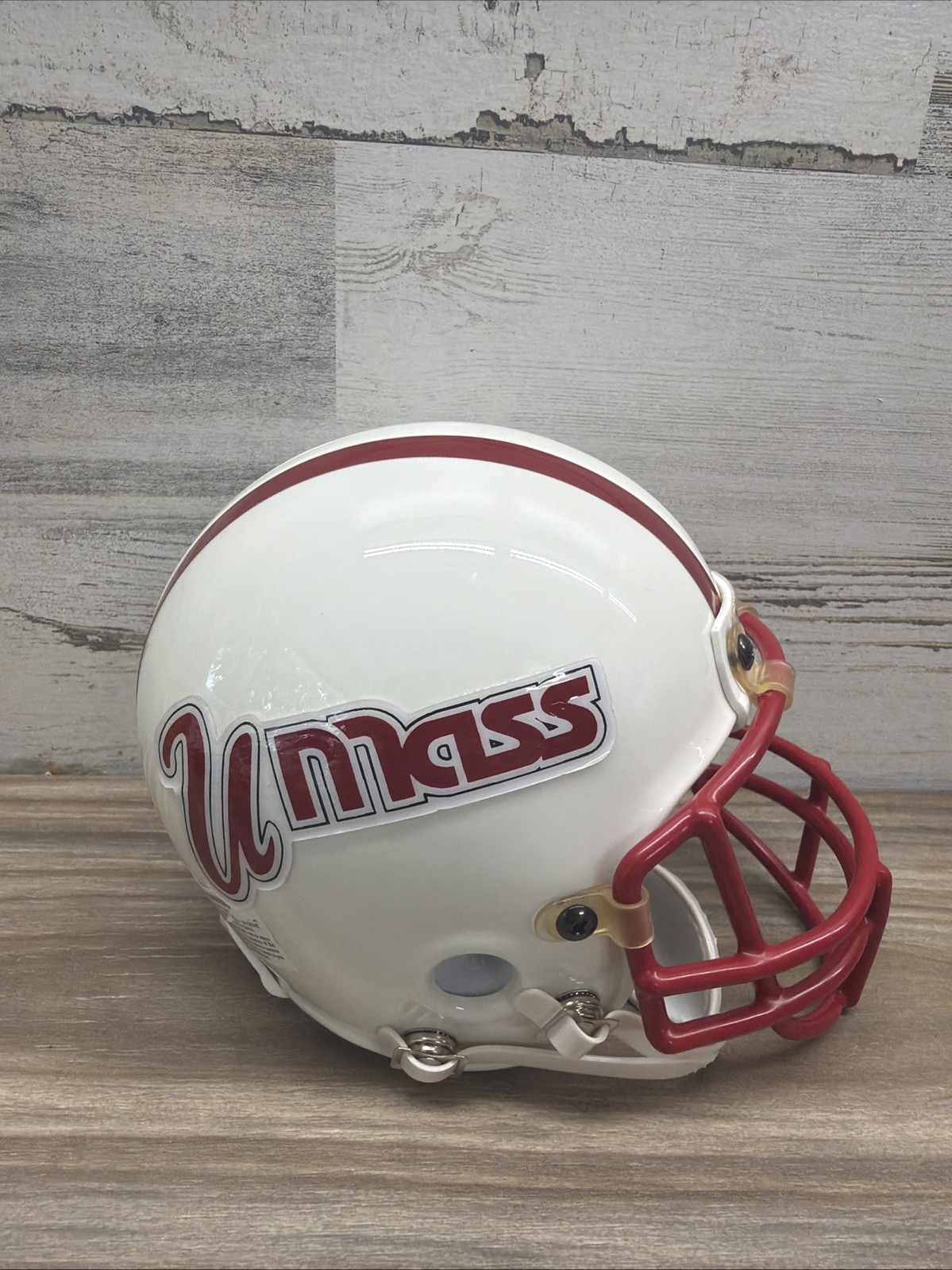 UMASS University Of Massachusetts Minutemen Riddell Mini Helmet 1992-02 Custom UMASS University Of Massachusetts Minutemen Riddell Mini Helmet 1992-02 Custom