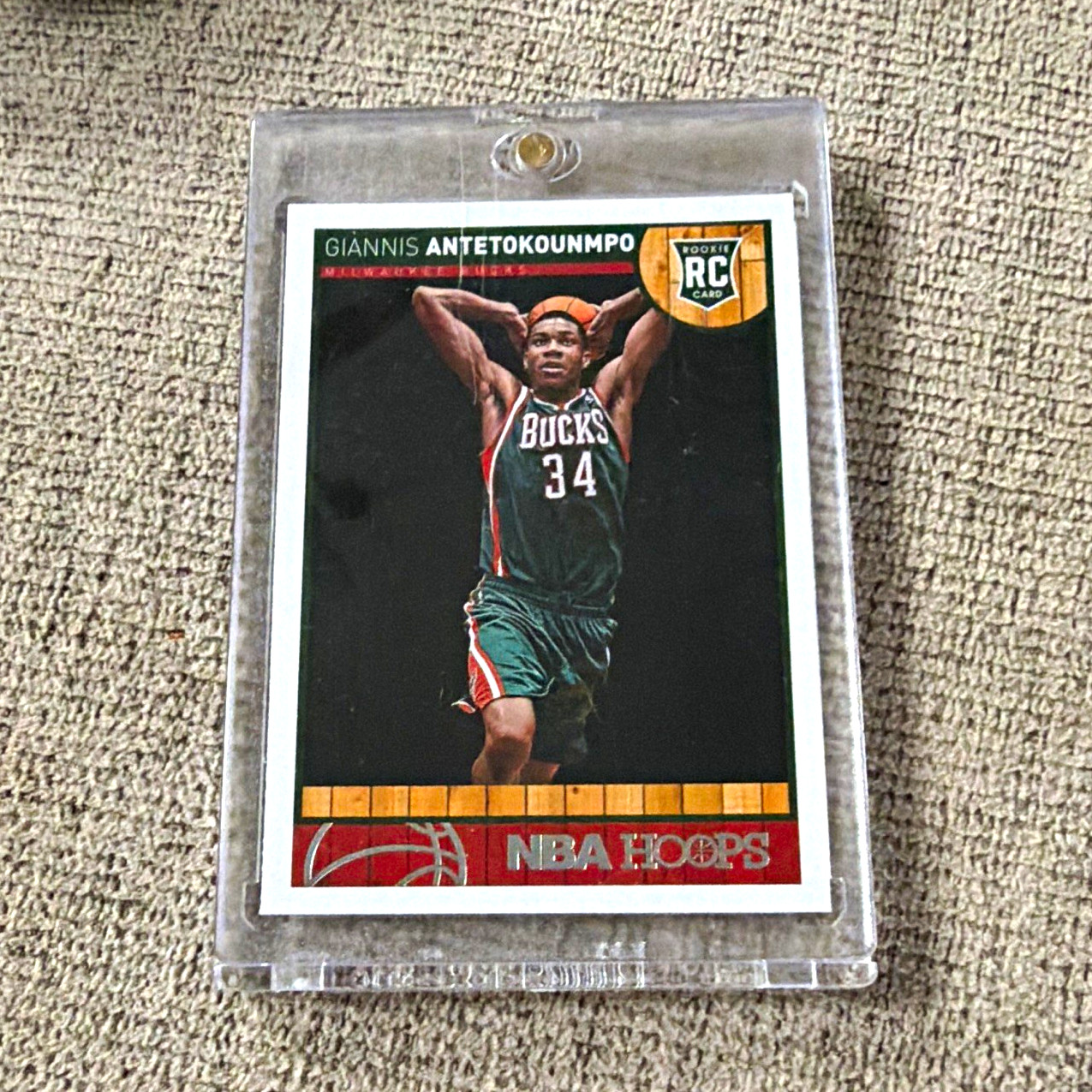 Panini 2013-14 NBA Hoops Giannis Antetokounmpo Bucks Rookie Base #275 Panini 2013-14 NBA Hoops Giannis Antetokounmpo Bucks Rookie Base #275