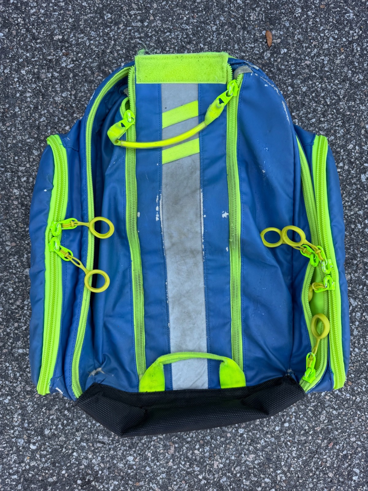 STAT PACKS G3 BREATHER - Blue And Neon Green Reflective EMS Bag