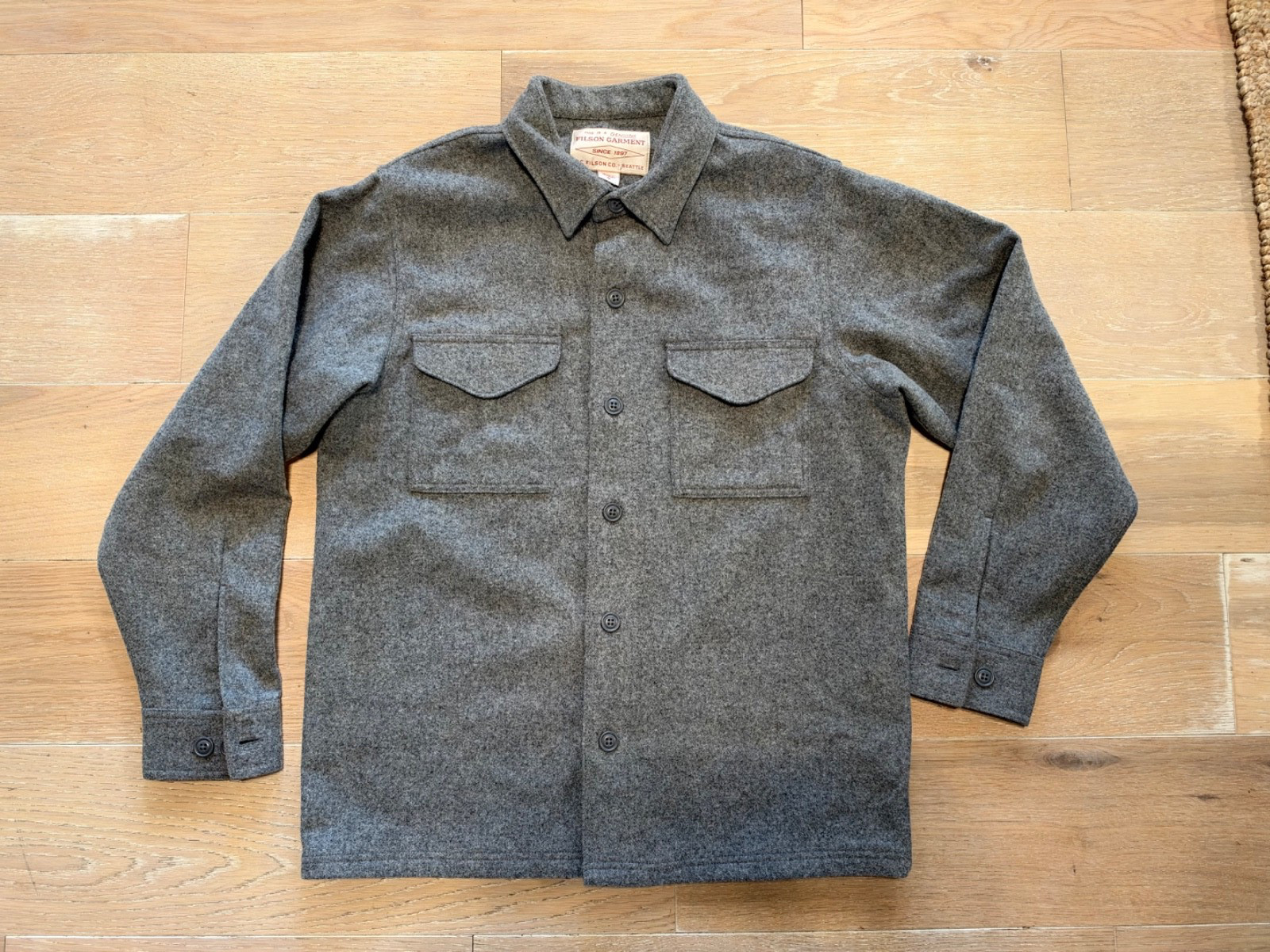 Filson Jac Shirt Medium - Gray