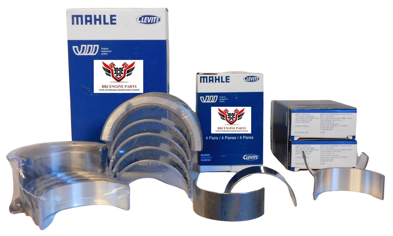 Clevite 77 Rod and Main Bearings P Series for 1968-2002 Chevrolet SBC 350 5.7