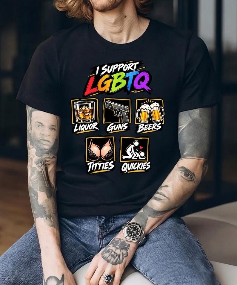 I Support LGBTQ Shirt,Funny Meme Tee, Pride Month T-shirt,LGBTQ Support T-Shirt