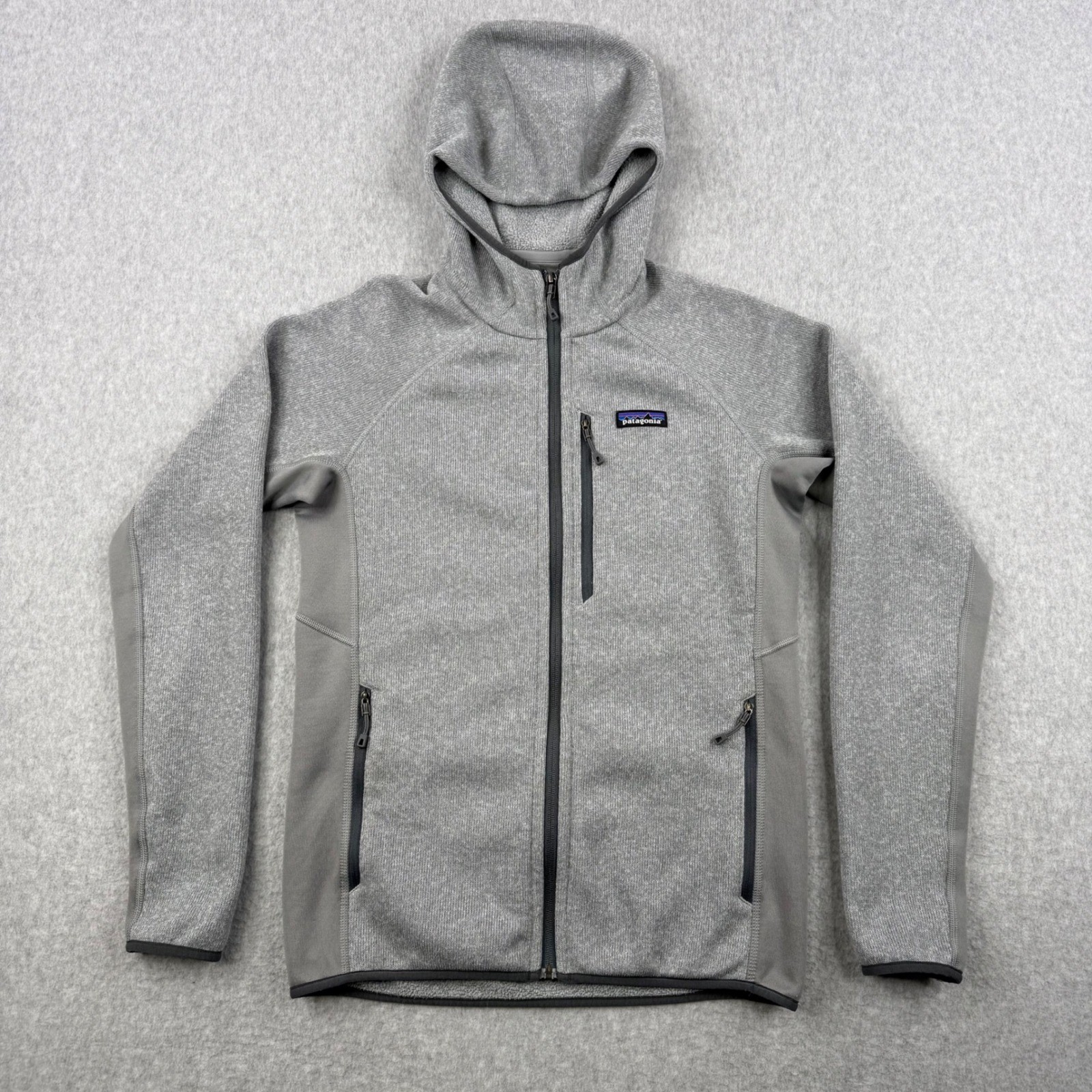 Patagonia Hoody Mens Small Gray Performance Better Sweater Full Zip Fleece Patagonia Hoody Mens Small Gray Performance Better Sweater Full Zip Fleece