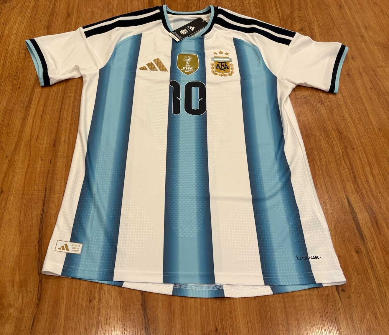 Adidas MESSI Argentina 2026 Home Authentic White Match Jersey KH3934 Size XL New Adidas MESSI Argentina 2026 Home Authentic White Match Jersey KH3934 Size XL New