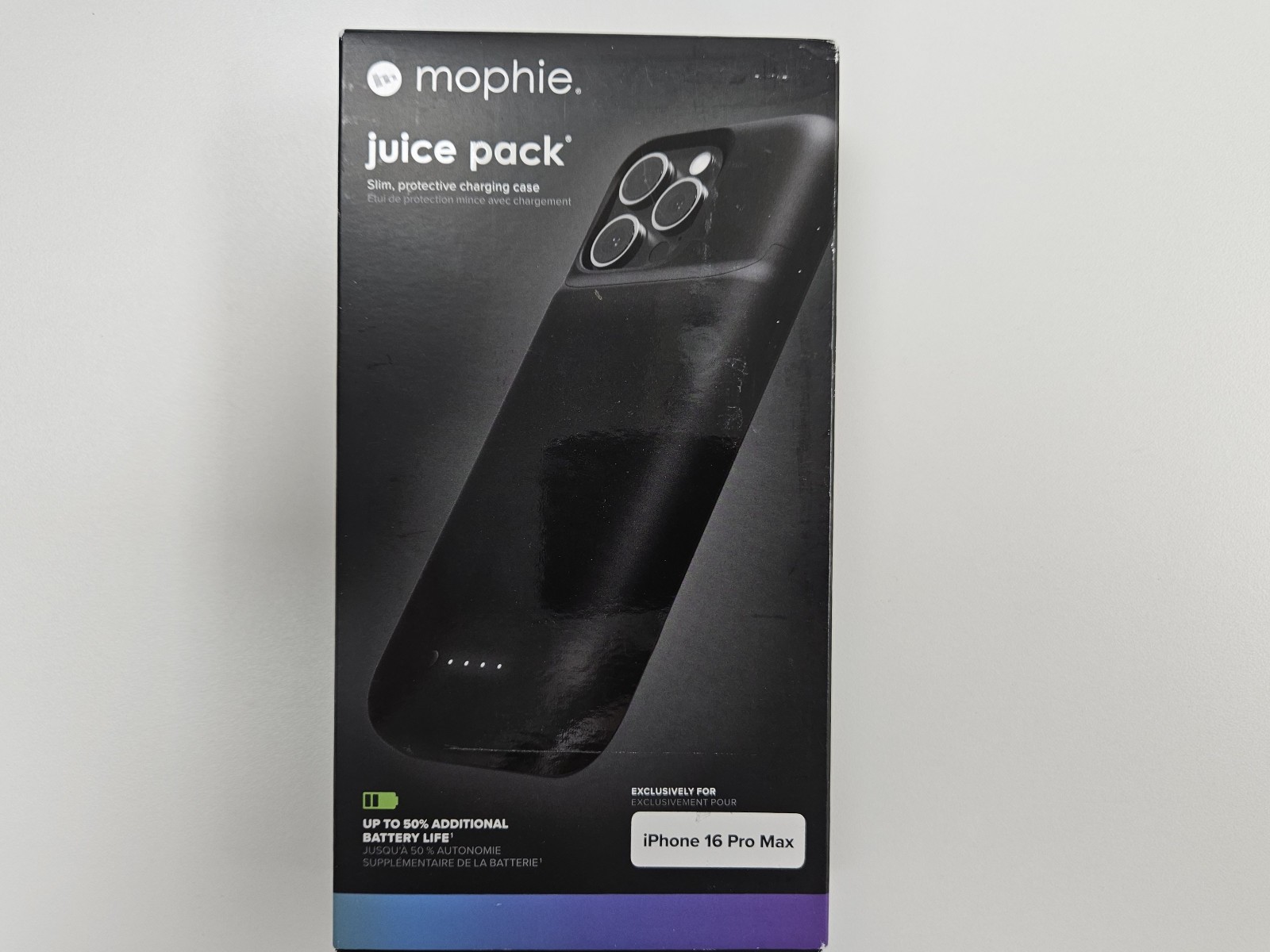 Mophie Juice Pack Battery Case iPhone 16 Pro Max Charging Case Mophie Juice Pack Battery Case iPhone 16 Pro Max Charging Case