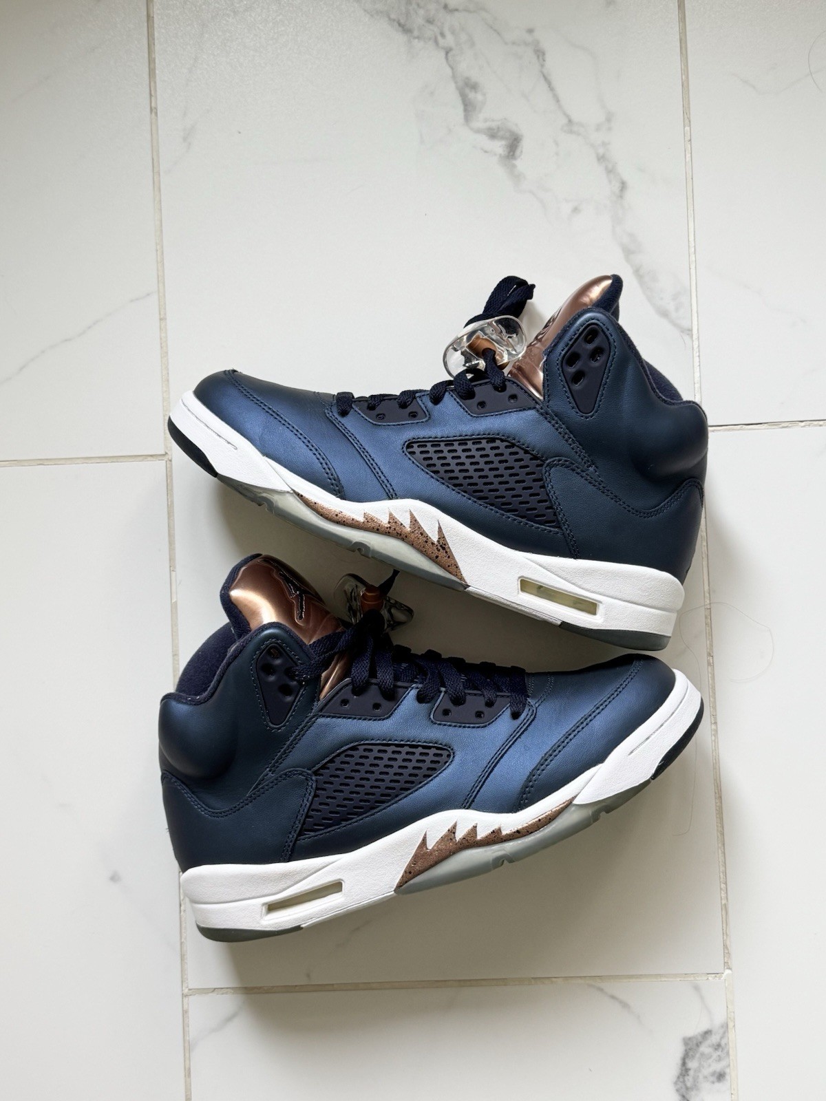 Nike Air Jordan 5 Retro Bronze Obsidian 2016 Men’s Size 8.5 136027-416