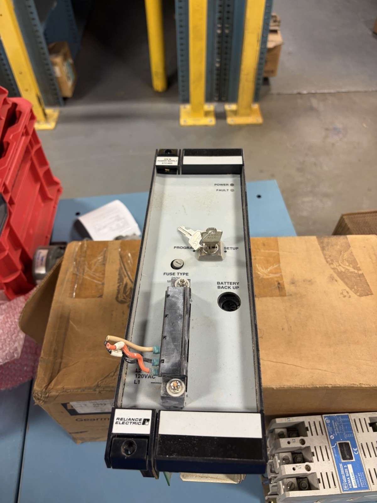 Reliance Electric 57493-A Slot Rack Power Supply 376 Watt Reltec Lorain ES371AMB Reliance Electric 57493-A Slot Rack Power Supply 376 Watt Reltec Lorain ES371AMB
