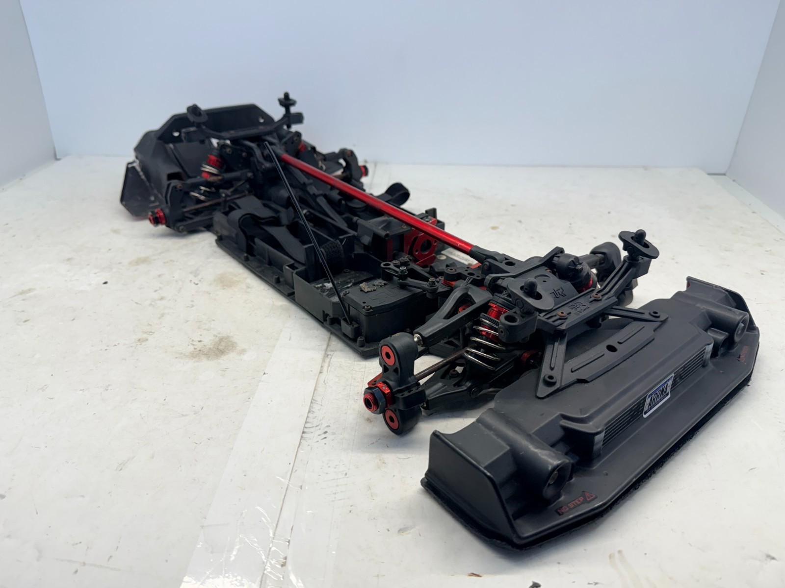 Used Arrma Felony 1/7 Scale Speed Bash Slider/Roller Damaged See Images 0062