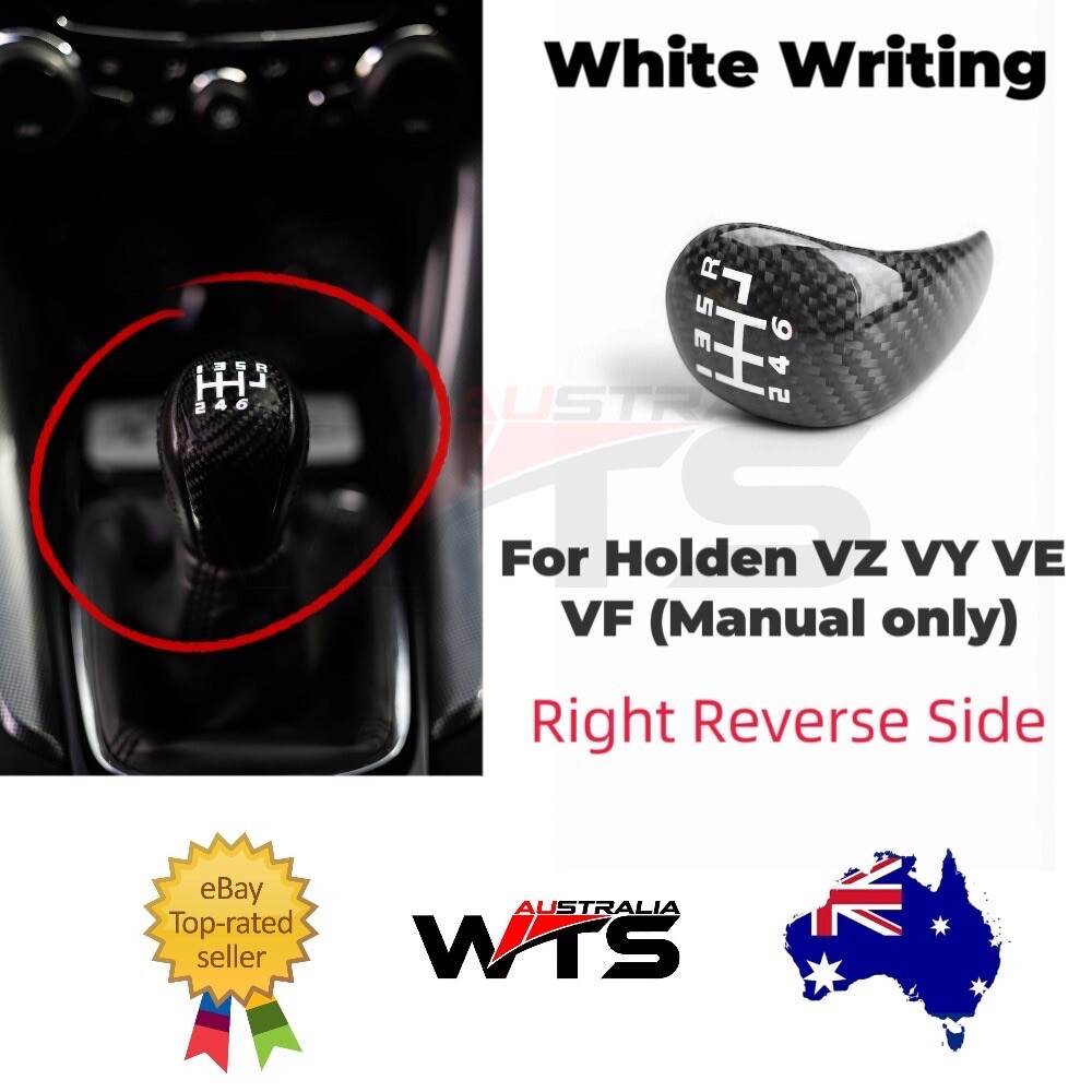Carbon fibre Gear Knob Cap Cover For Holden VE VZ VY VF HSV 