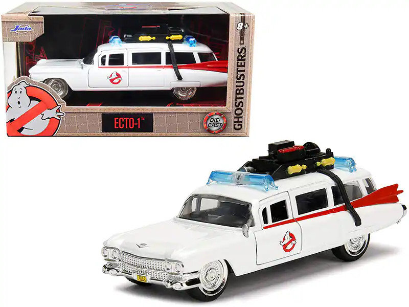 NEW Jada Toys Ghostbusters Hollywood Rides ECTO-1 1:32 Metal Die-Cast Car NEW Jada Toys Ghostbusters Hollywood Rides ECTO-1 1:32 Metal Die-Cast Car
