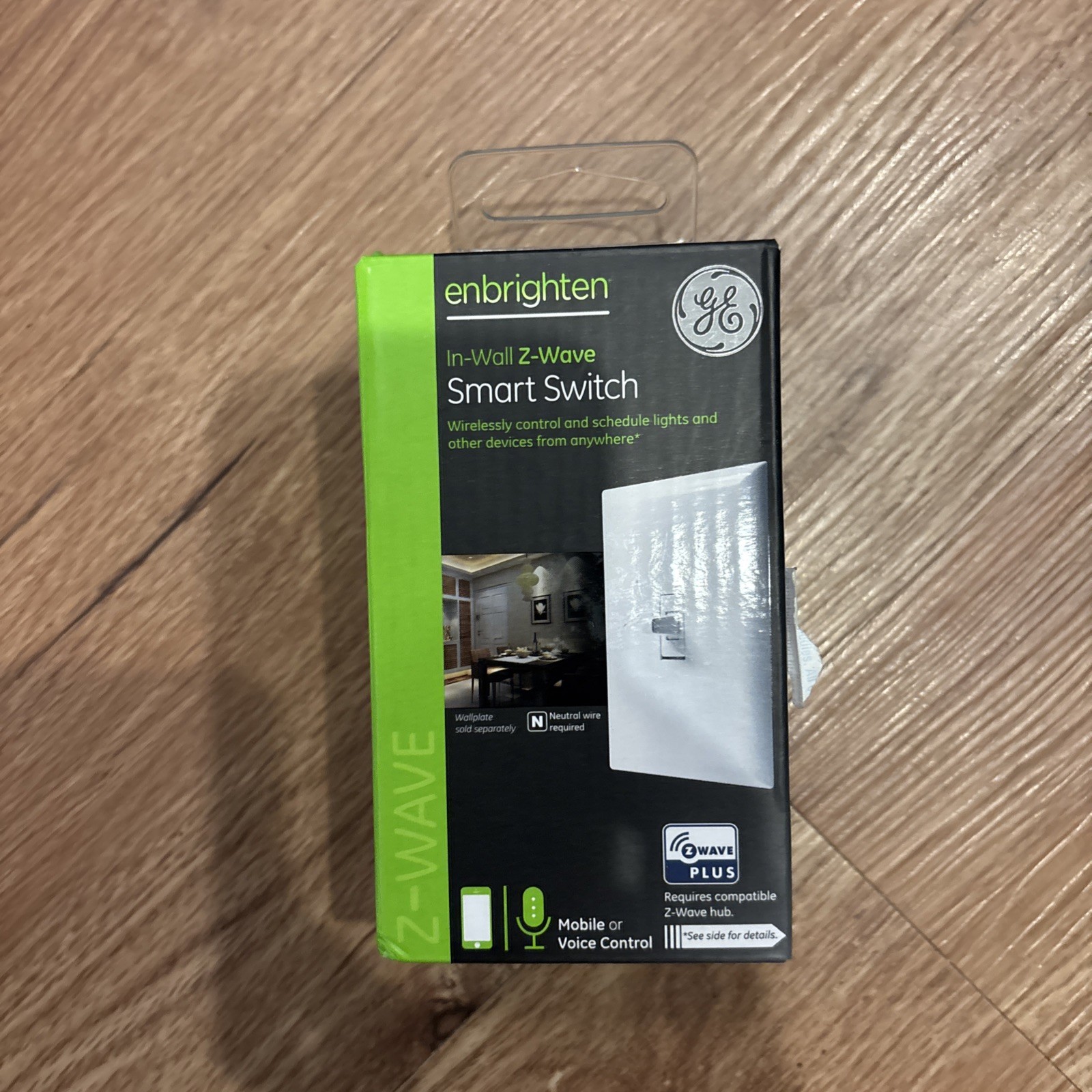 GE In Wall EZ Smart Home Light Switch ZW4003 Z Wave 14292 Open Box GE In Wall EZ Smart Home Light Switch ZW4003 Z Wave 14292 Open Box