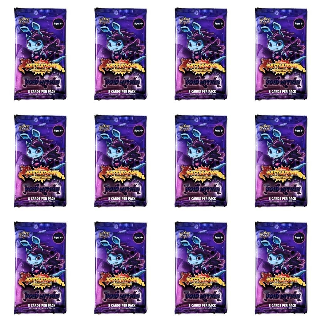 Neopets Battledome Card Game The Void Within Booster Pack - 12 Sealed Packs Lot Neopets Battledome Card Game The Void Within Booster Pack - 12 Sealed Packs Lot
