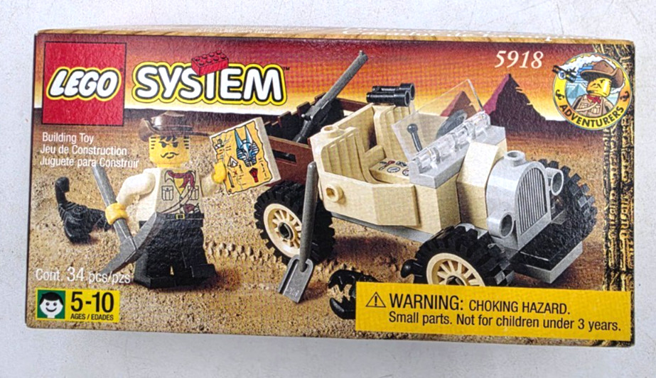 Vintage 1998 LEGO System Scorpion Tracker Set #5918 Sealed New NIB Vintage 1998 LEGO System Scorpion Tracker Set #5918 Sealed New NIB