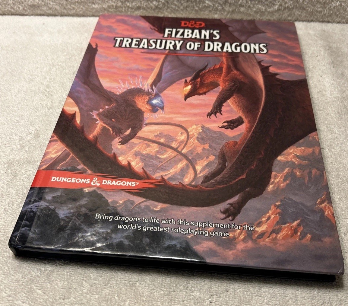 Fizban's Treasury of Dragons (Dungeon & Dragons) Hardcover Book D&D Fizban's Treasury of Dragons (Dungeon & Dragons) Hardcover Book D&D