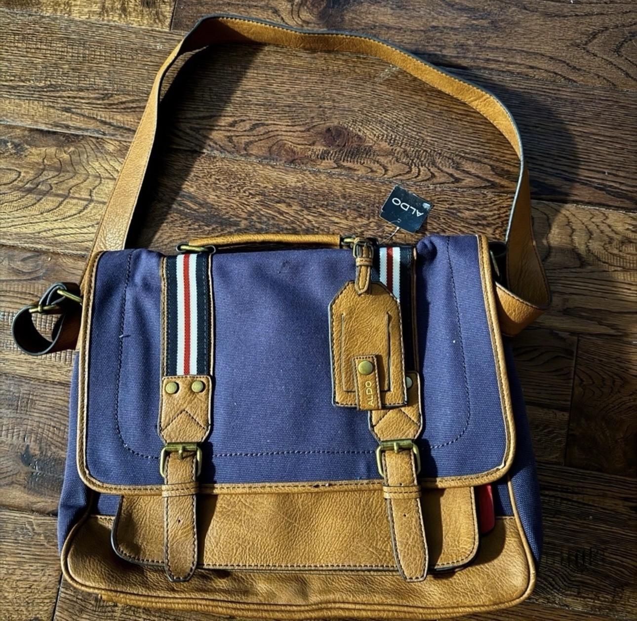 Aldo Bogota Canvas Messenger Bag Unisex NWT Aldo Bogota Canvas Messenger Bag Unisex NWT