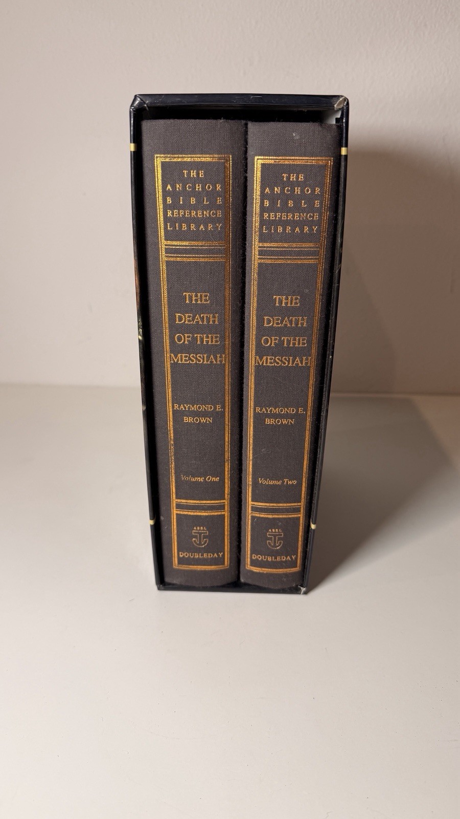 Death of the Messiah Raymond E Brown 2 Vol Box Set Anchor Bible Reference 1994 Death of the Messiah Raymond E Brown 2 Vol Box Set Anchor Bible Reference 1994