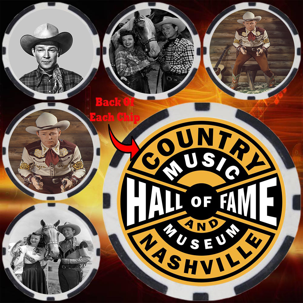 ROY ROGERS #3 - COUNTRY MUSIC HALL OF FAMER - COLLECTABLE COIN SET (5) ROY ROGERS #3 - COUNTRY MUSIC HALL OF FAMER - COLLECTABLE COIN SET (5)