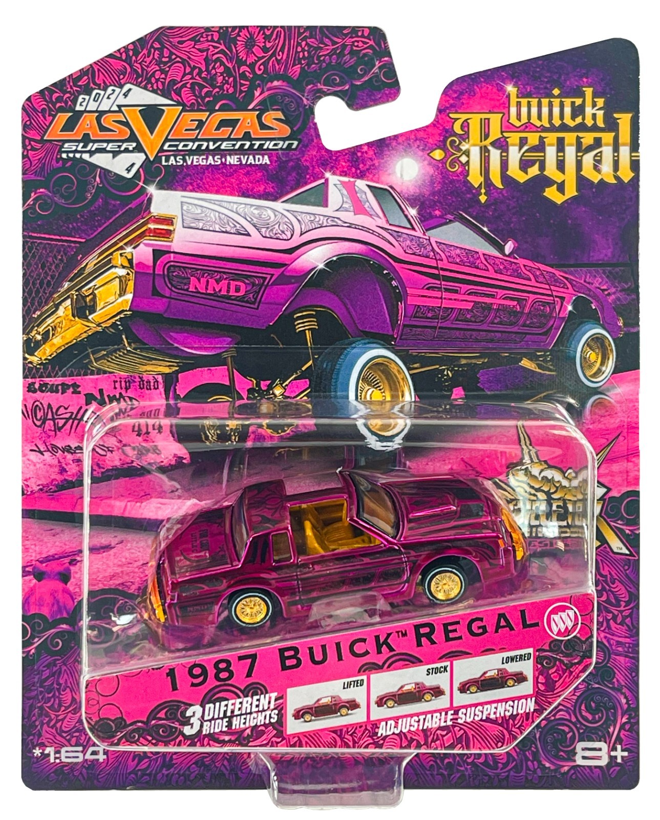 2024 Las Vegas Super Convention Maisto Exclusive Regal Pink Lowrider 2024 Las Vegas Super Convention Maisto Exclusive Regal Pink Lowrider