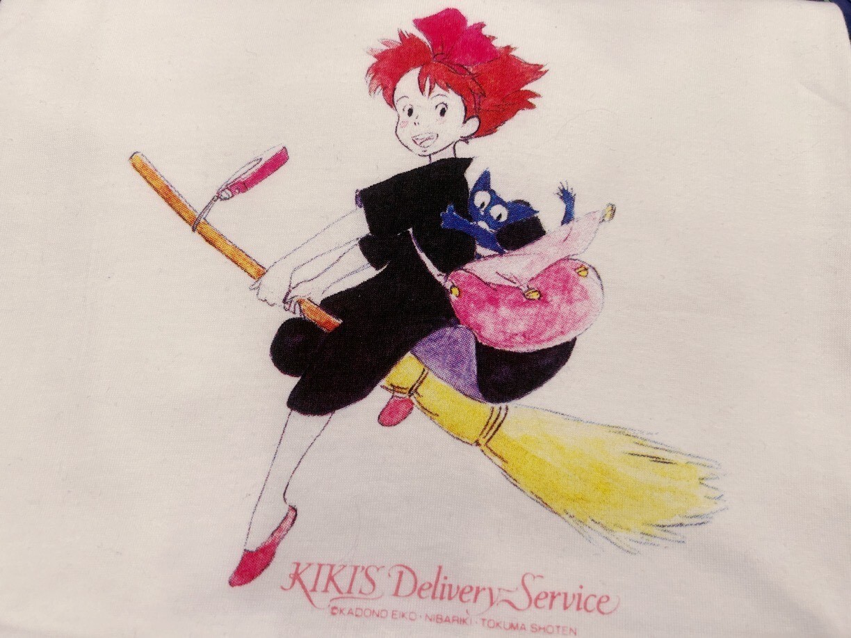 Vintage Kiki\'s Delivery Service T-Shirt Studio Ghibli Mononoke Totoro Nausicaa Vintage Kiki\'s Delivery Service T-Shirt Studio Ghibli Mononoke Totoro Nausicaa