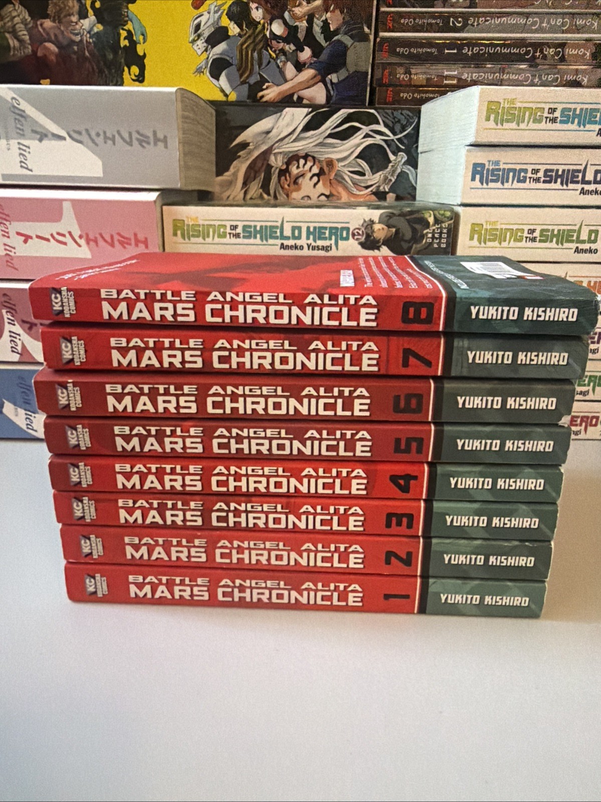 Battle Angel Alita Mars Chronicles Volumes 1-8. Brand New. English Edition Battle Angel Alita Mars Chronicles Volumes 1-8. Brand New. English Edition