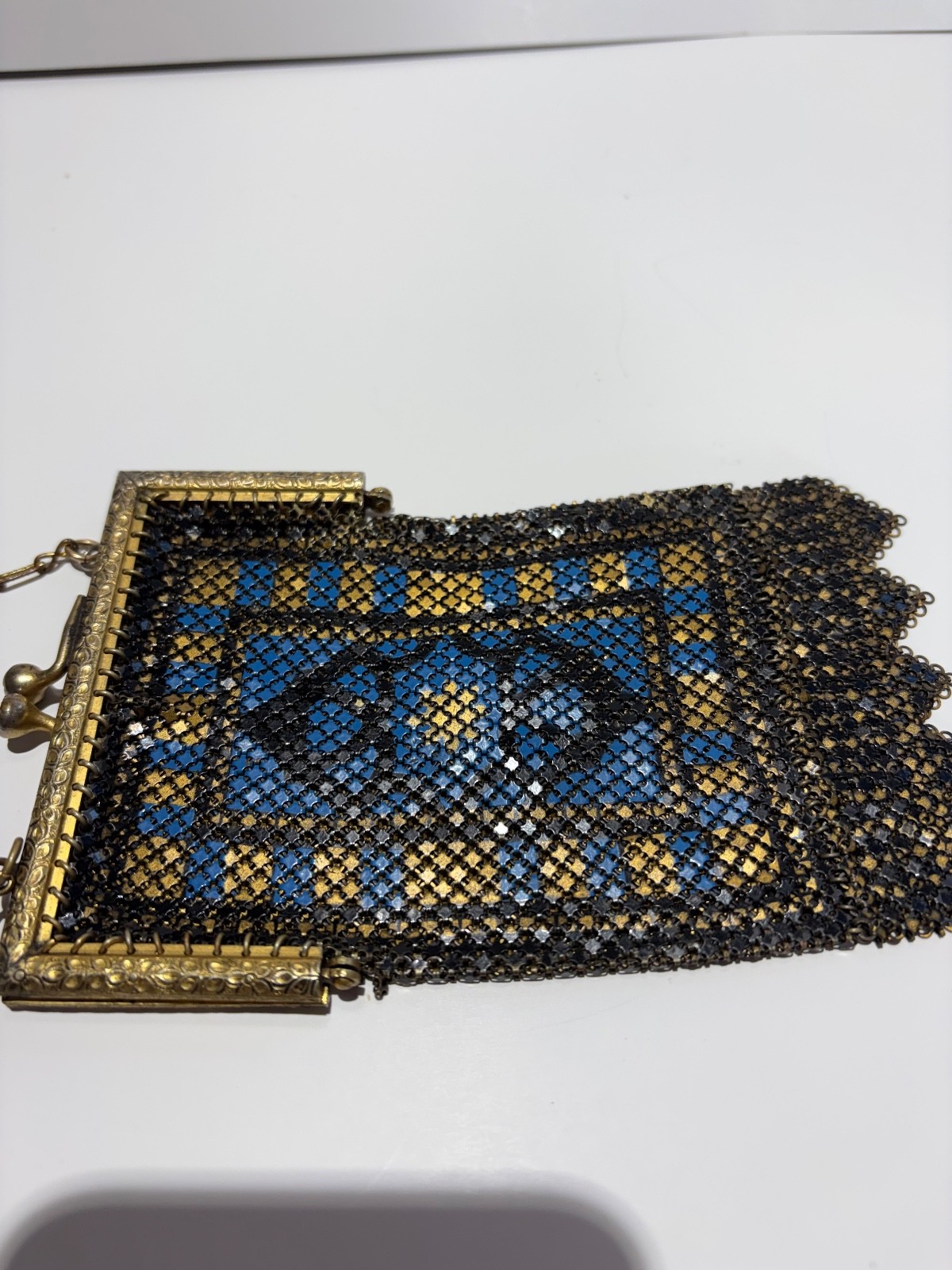 Vintage metal Mesh Flapper 1920's purse Vintage metal Mesh Flapper 1920's purse