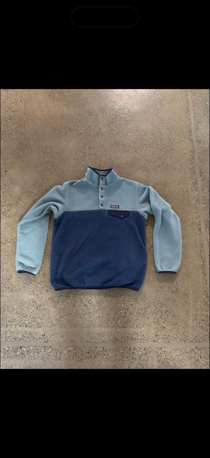 Patagonia Synchilla Snap-T Fleece Pullover Blue Patagonia Synchilla Snap-T Fleece Pullover Blue