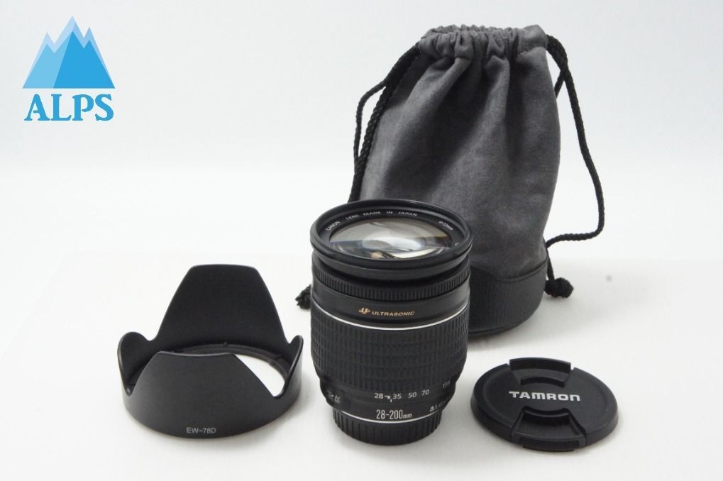 Canon EF 28-200mm F3.5-5.6 USM Full Frame Zoom Lens with Hood and Pouch Canon EF 28-200mm F3.5-5.6 USM Full Frame Zoom Lens with Hood and Pouch
