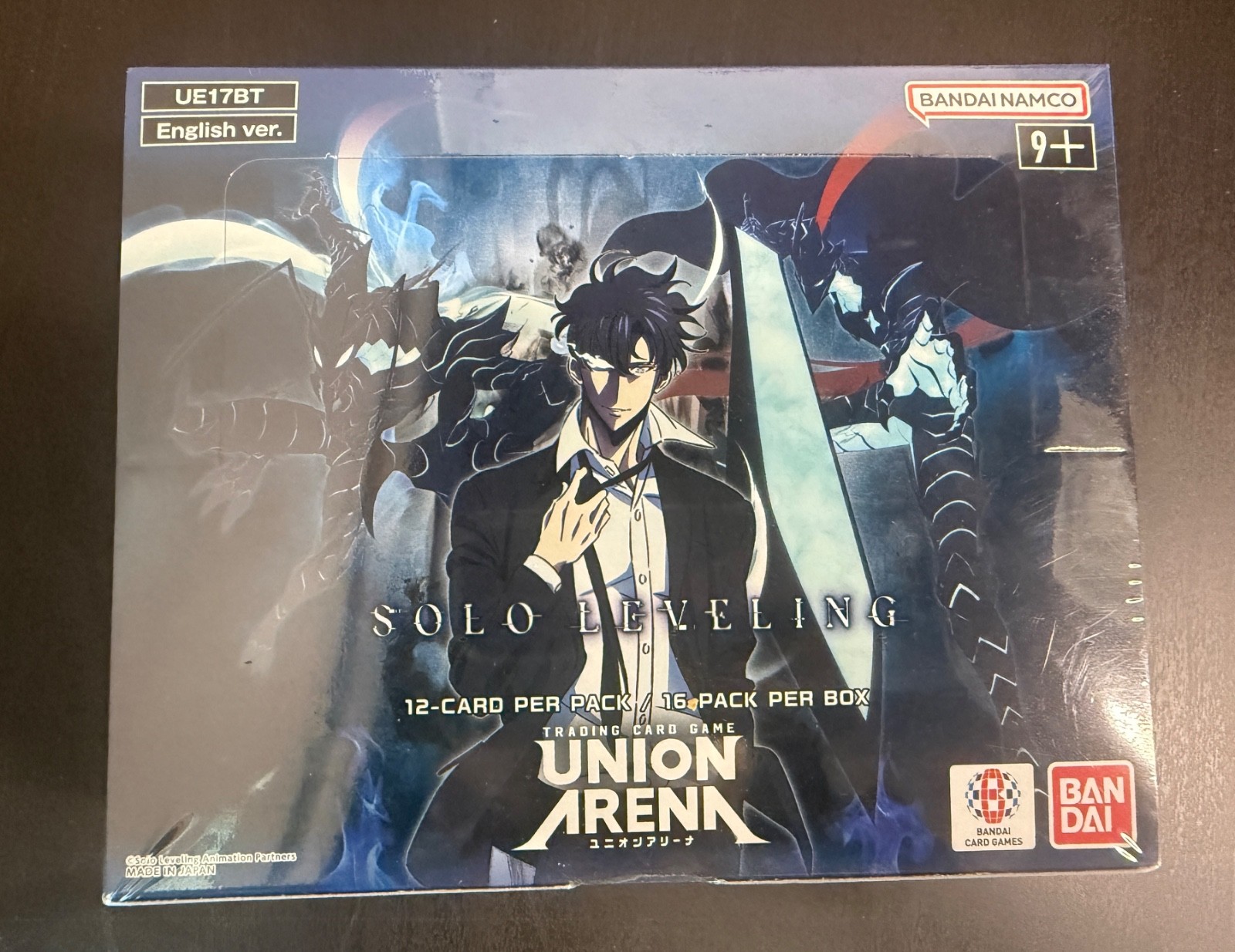 Union Arena Solo Leveling UE17BT BOOSTER BOX Factory Sealed 16 Packs English Union Arena Solo Leveling UE17BT BOOSTER BOX Factory Sealed 16 Packs English