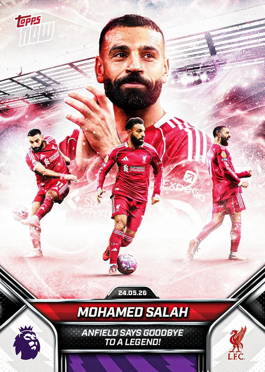 Mohamed Salah - 2025-26 Premier League Topps NOW® - Card 203 | Egypt | Liverpool