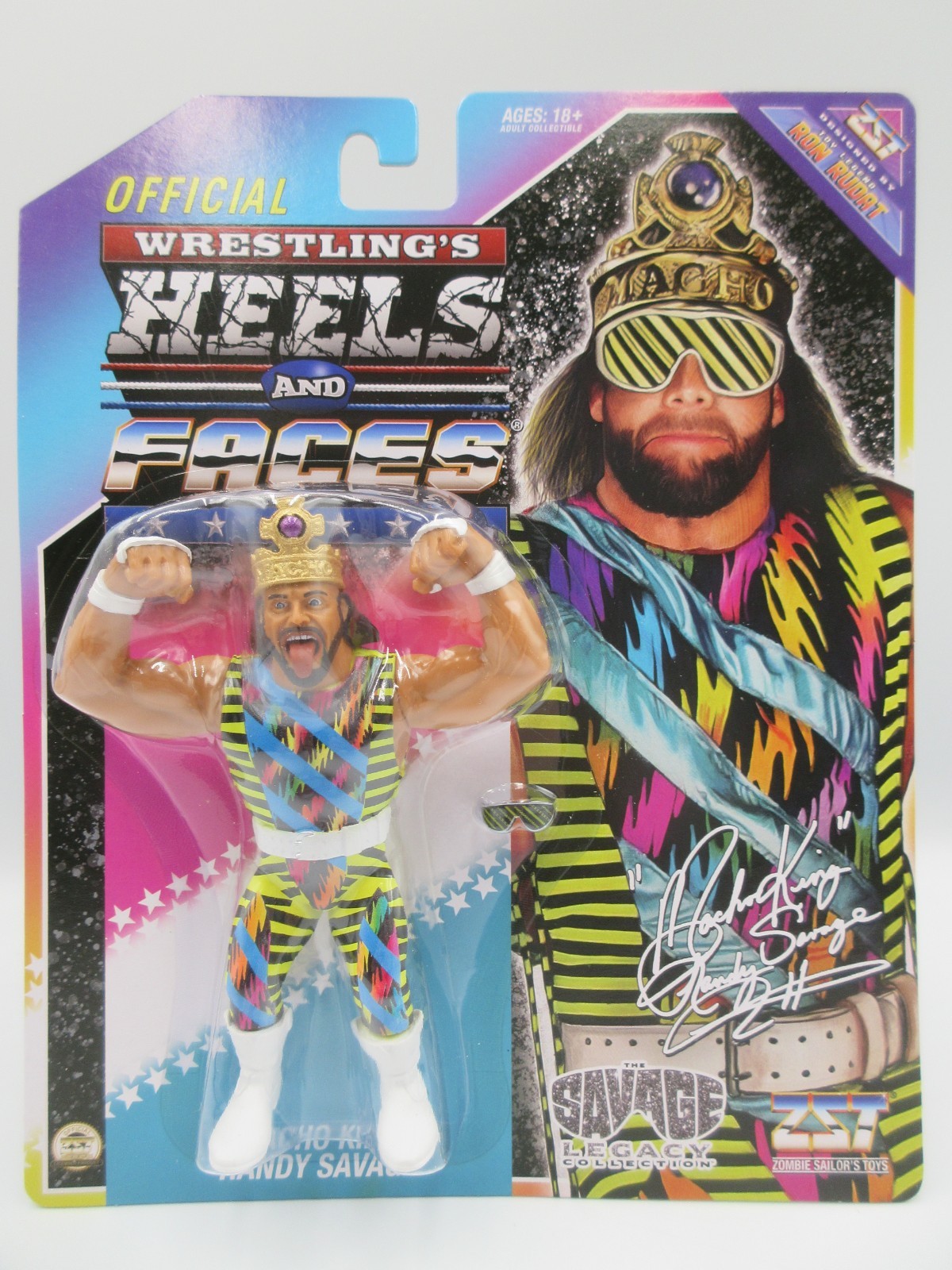 Zombie Sailor\'s Toys Wrestling Heels and Faces - Macho King Randy Savage Zombie Sailor\'s Toys Wrestling Heels and Faces - Macho King Randy Savage