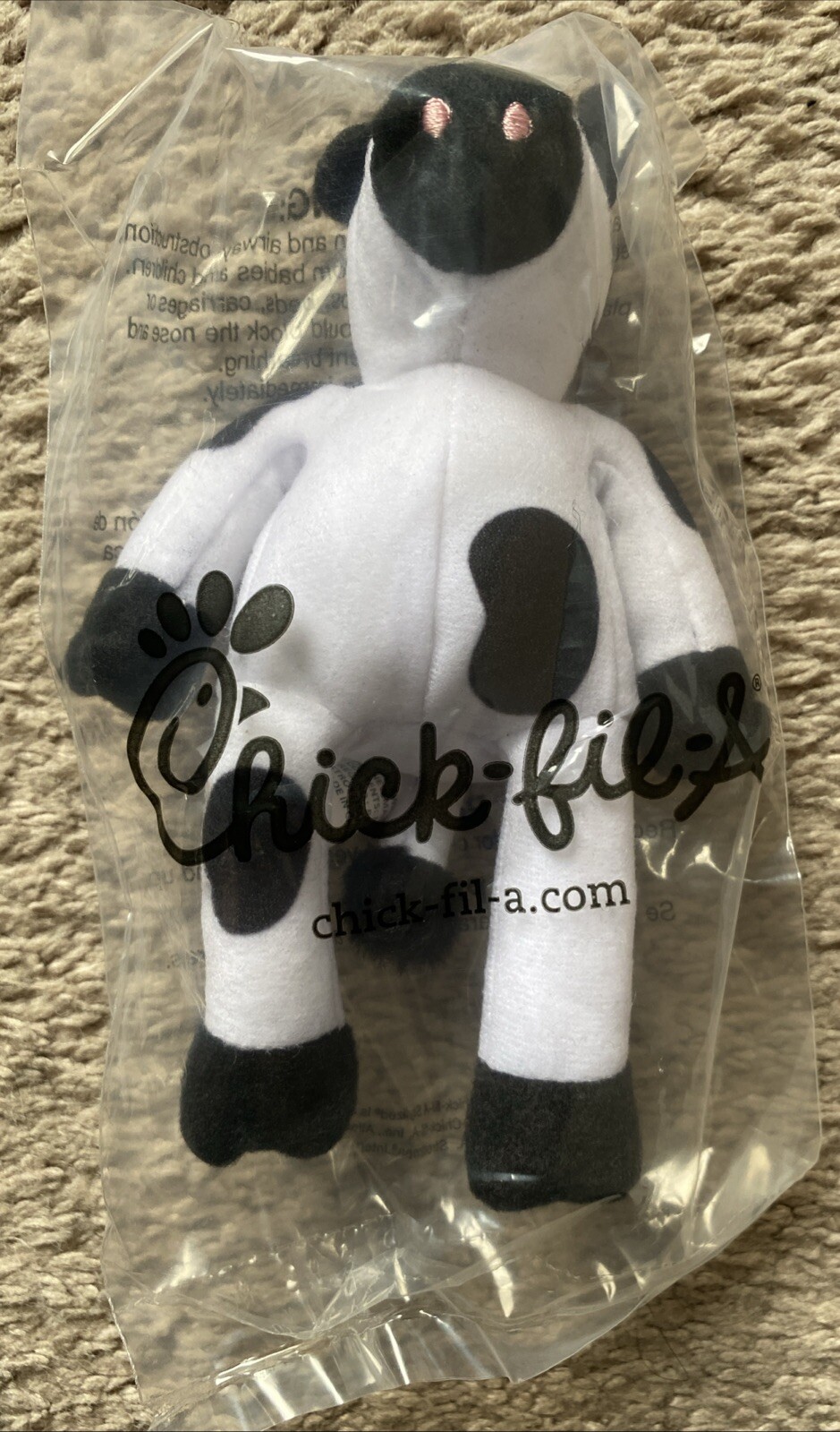 Chic Fil A Cow Plush 6\