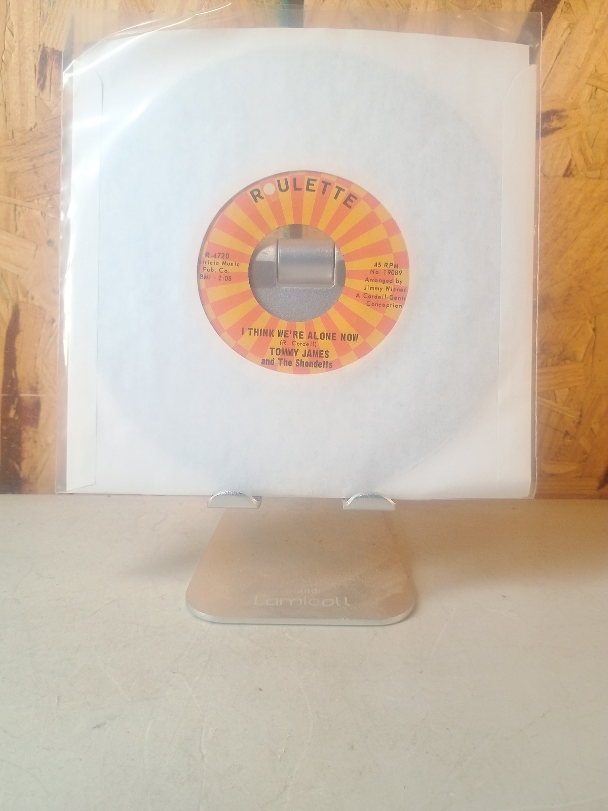 Tommy James Shondells I Think We\'re Alone Now 45 RPM 7\ Tommy James Shondells I Think We\'re Alone Now 45 RPM 7\