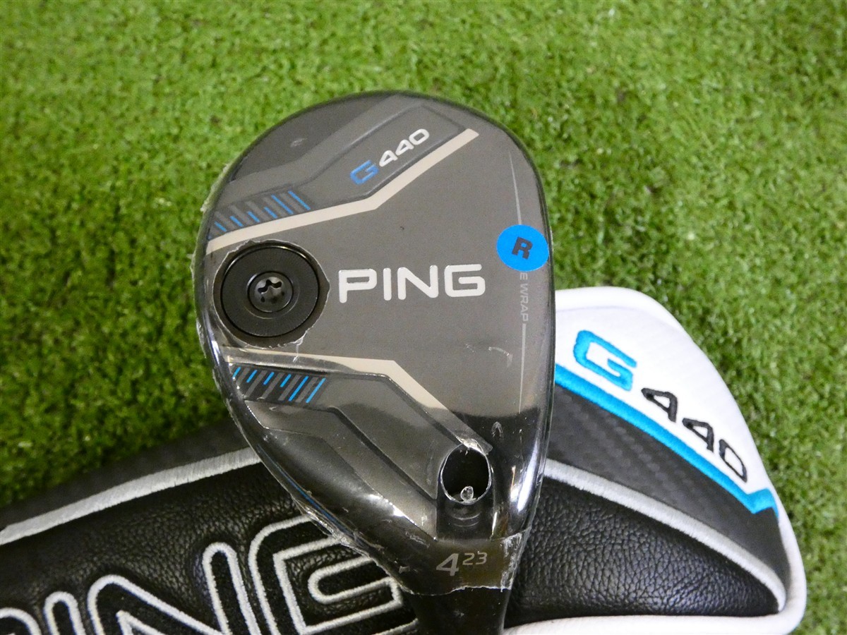 PING G440 23* 4 Hybrid Rescue Alta CB 70 Regular Graphite with Headcover New PING G440 23* 4 Hybrid Rescue Alta CB 70 Regular Graphite with Headcover New