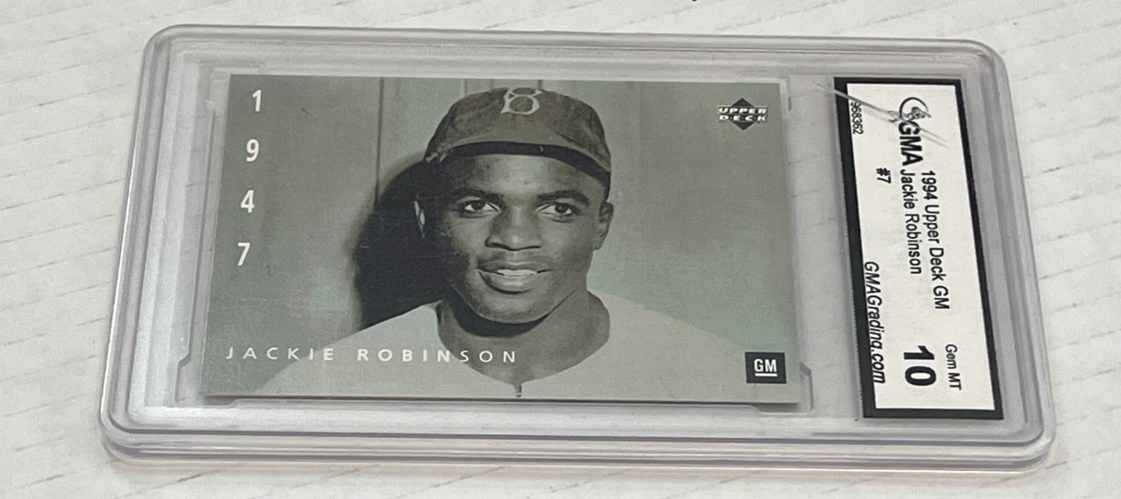 1994 Jackie Robinson GMA Graded 10 Gem Mint Sports Collectibles Graded Cards