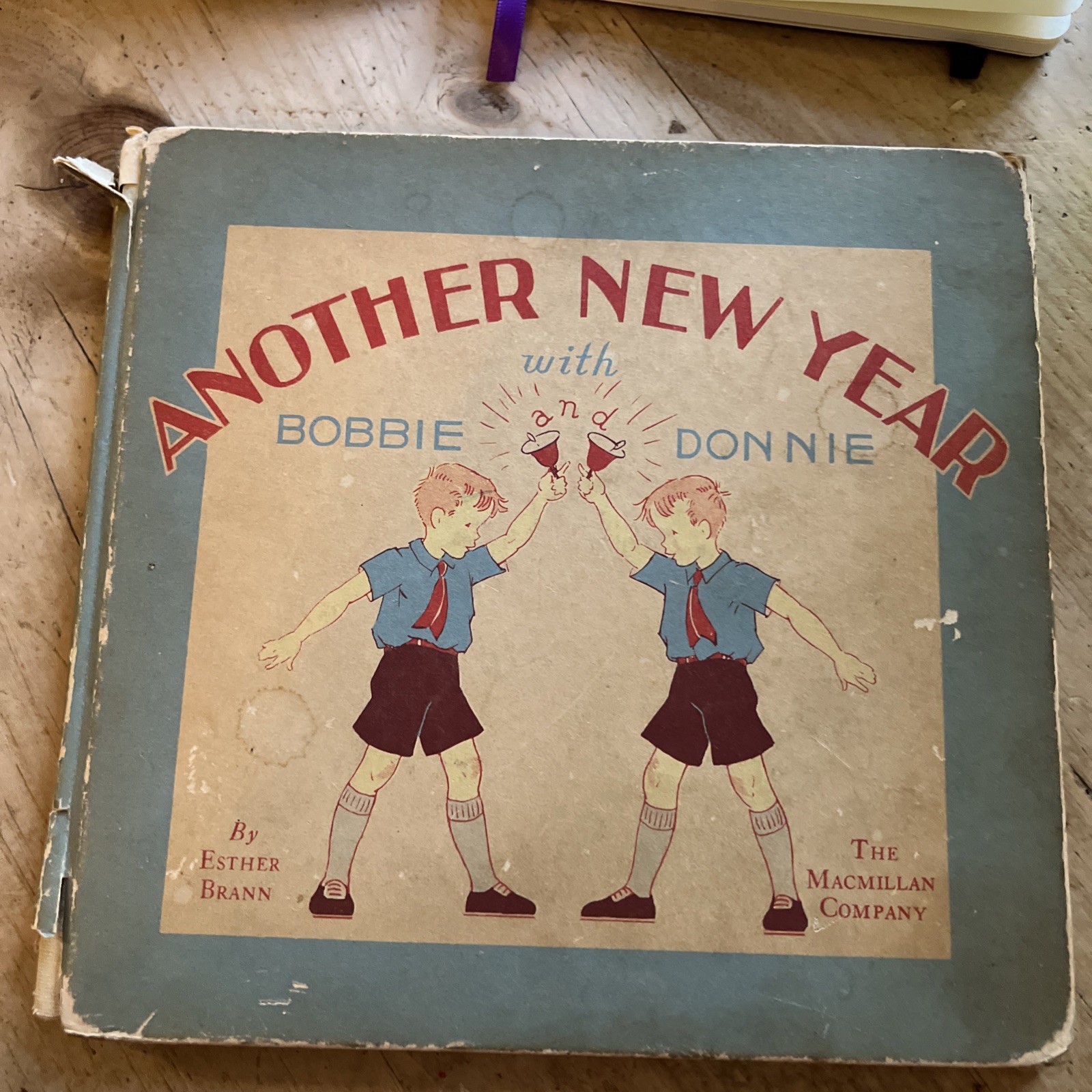 Vintage 1936 Book Another New Year With Bobbie And Donnie By Esther Brann Vintage 1936 Book Another New Year With Bobbie And Donnie By Esther Brann