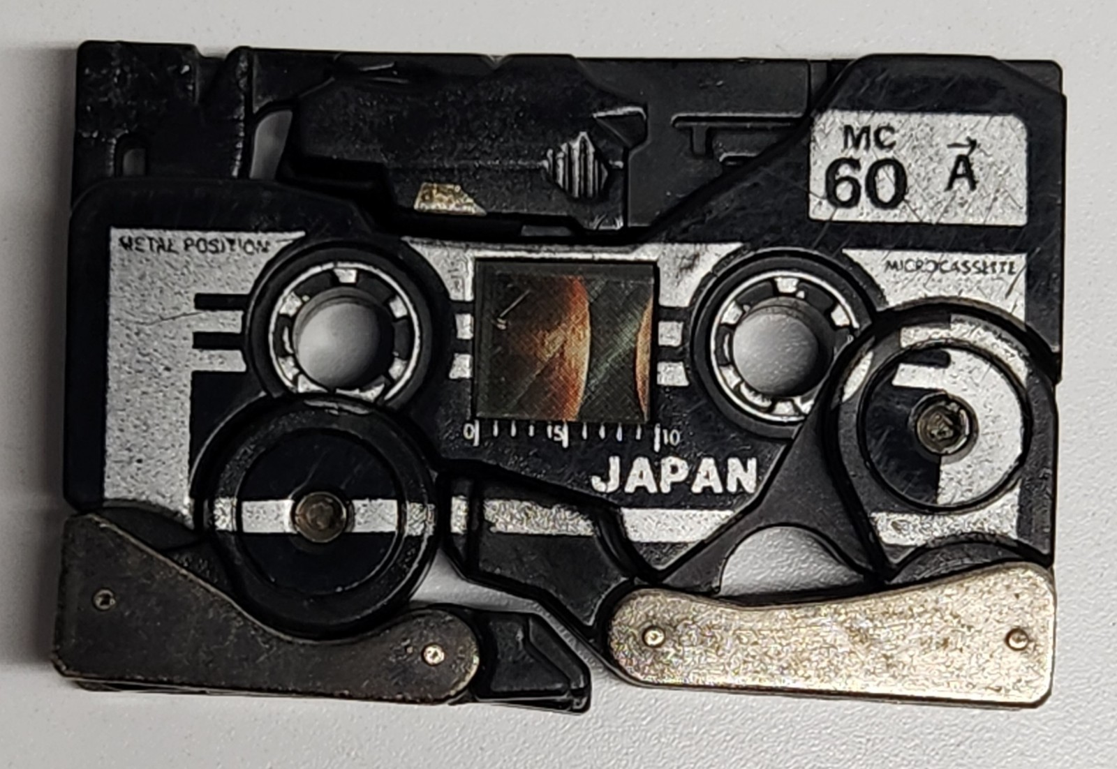 VTG 1984 Transformers G1 Ravage Black Cassette Tape VTG 1984 Transformers G1 Ravage Black Cassette Tape