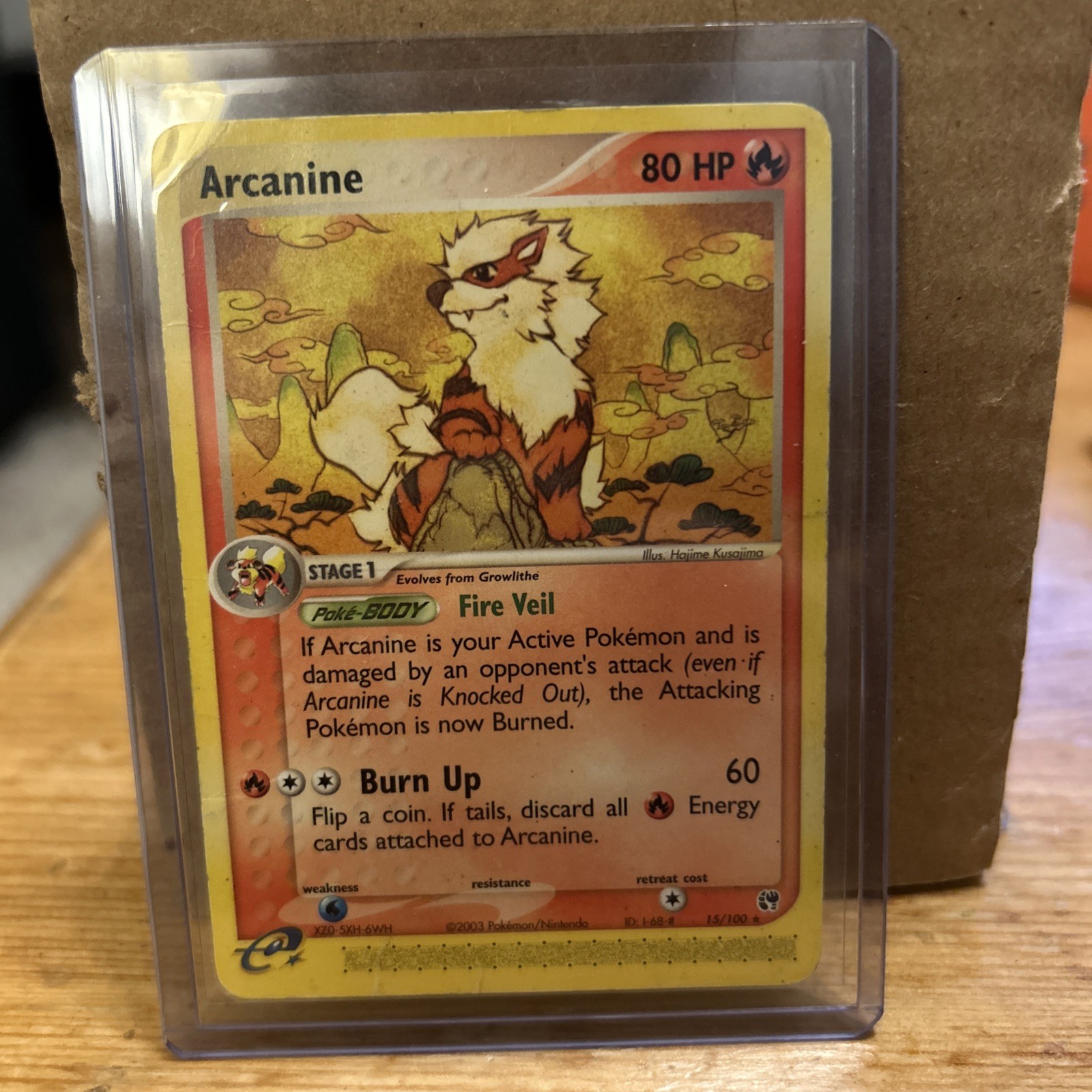 Arcanine 15/100 EX Sandstorm Regular HP-MP See Desc Arcanine 15/100 EX Sandstorm Regular HP-MP See Desc