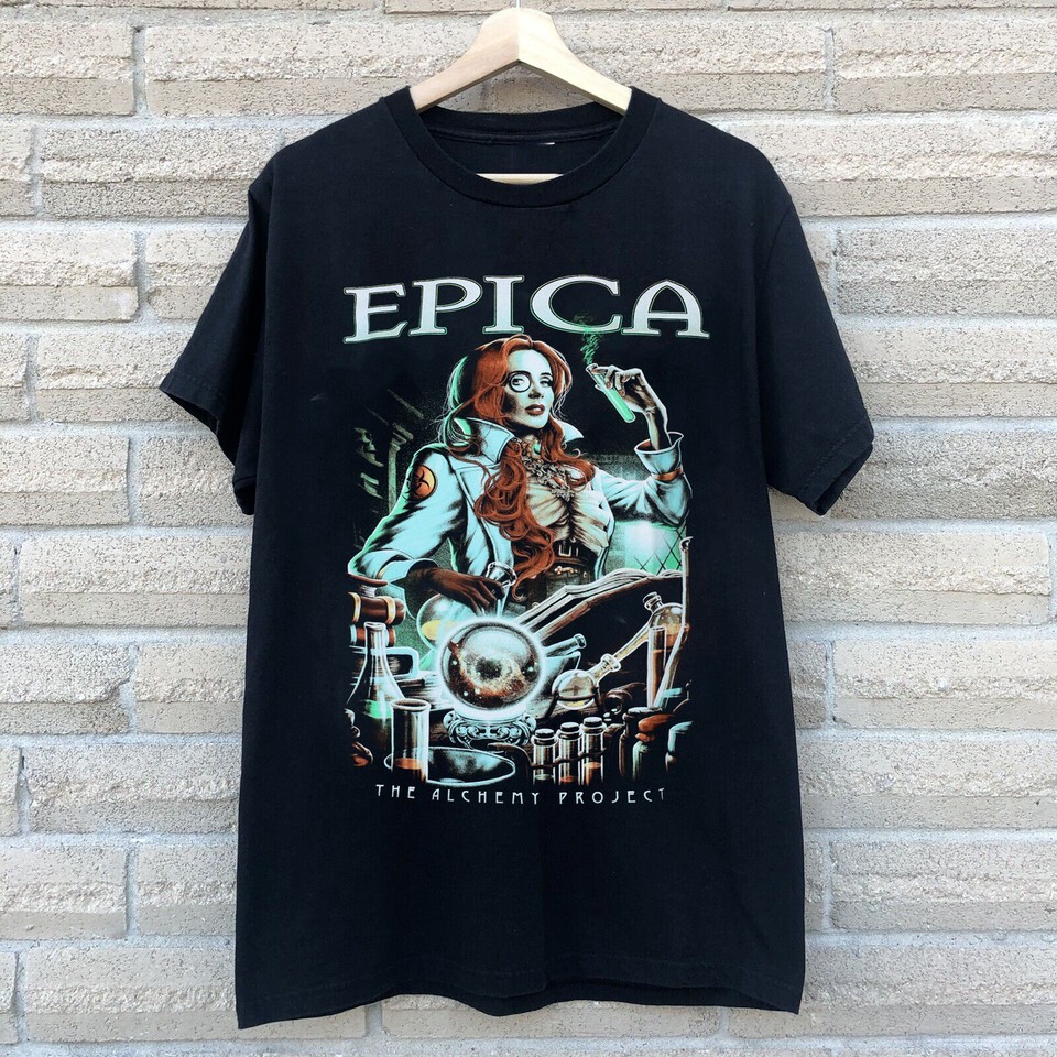 Epica The Alchemy Project Band Short Sleeve Black S-5XL T-shirt