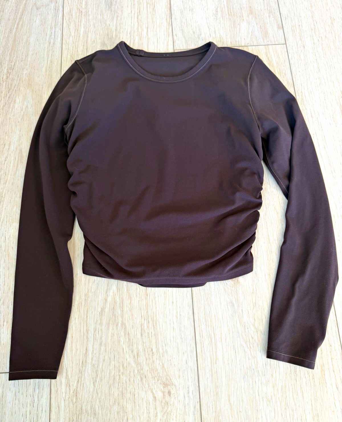 Lululemon Women\'s Brown all it takes Top Size 6 Lululemon Women\'s Brown all it takes Top Size 6