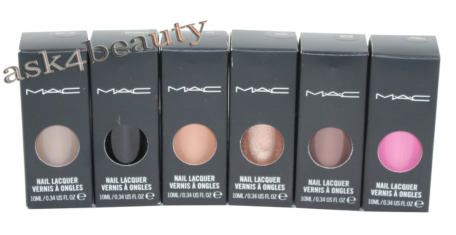 MAC Nail Lacquer Nail Polish Choose Shade Nib