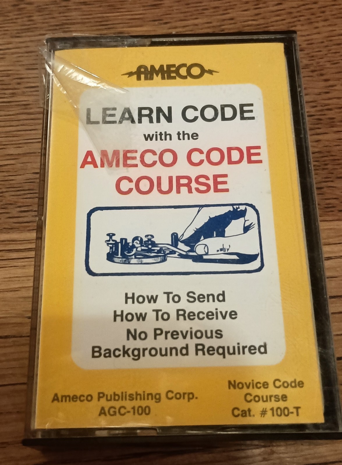 Learn Morse Code with Ameco Code Course - How to Send & Receive - Cassette. NEW Learn Morse Code with Ameco Code Course - How to Send & Receive - Cassette. NEW