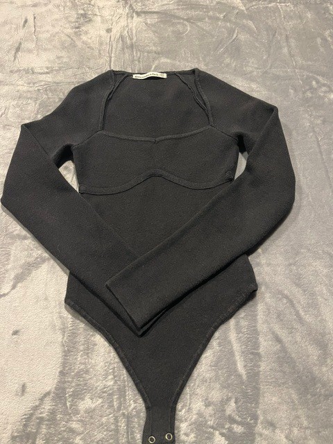 Abercrombie & Fitch Black knit bodysuit XXS Abercrombie & Fitch Black knit bodysuit XXS