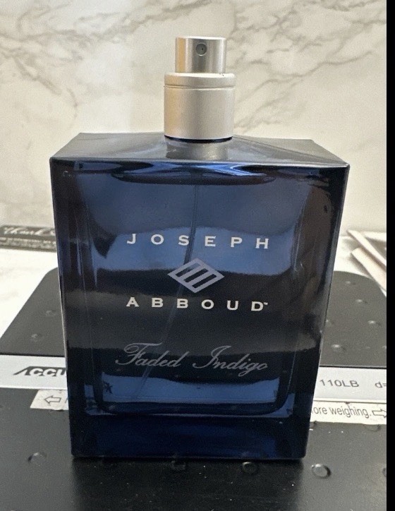 JOSEPH ABBOUD FADED INDIGO 100ML/3.4 FL.OZ EAU DE TOILETTE New No Box JOSEPH ABBOUD FADED INDIGO 100ML/3.4 FL.OZ EAU DE TOILETTE New No Box