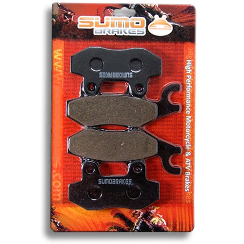 Front+Rear Brake Pads for Kawasaki KL650 E (KLR650) [08-15] KLR 650 [2021-2022]
