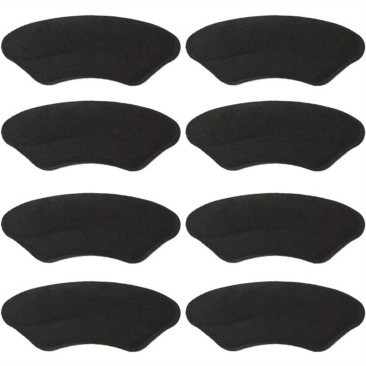 8Pcs Black Heel Pads for Shoes - Cushion Inserts Grips ,Prevent Heel Slip 8Pcs Black Heel Pads for Shoes - Cushion Inserts Grips ,Prevent Heel Slip