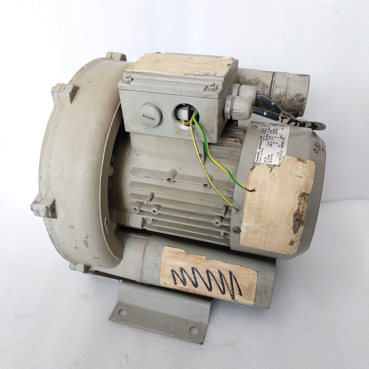 nash elmo ELMO-G 2BH1300-7AV15-Z .. 115/230V.. 50/60 HZ .. 2810/3300 RPM..