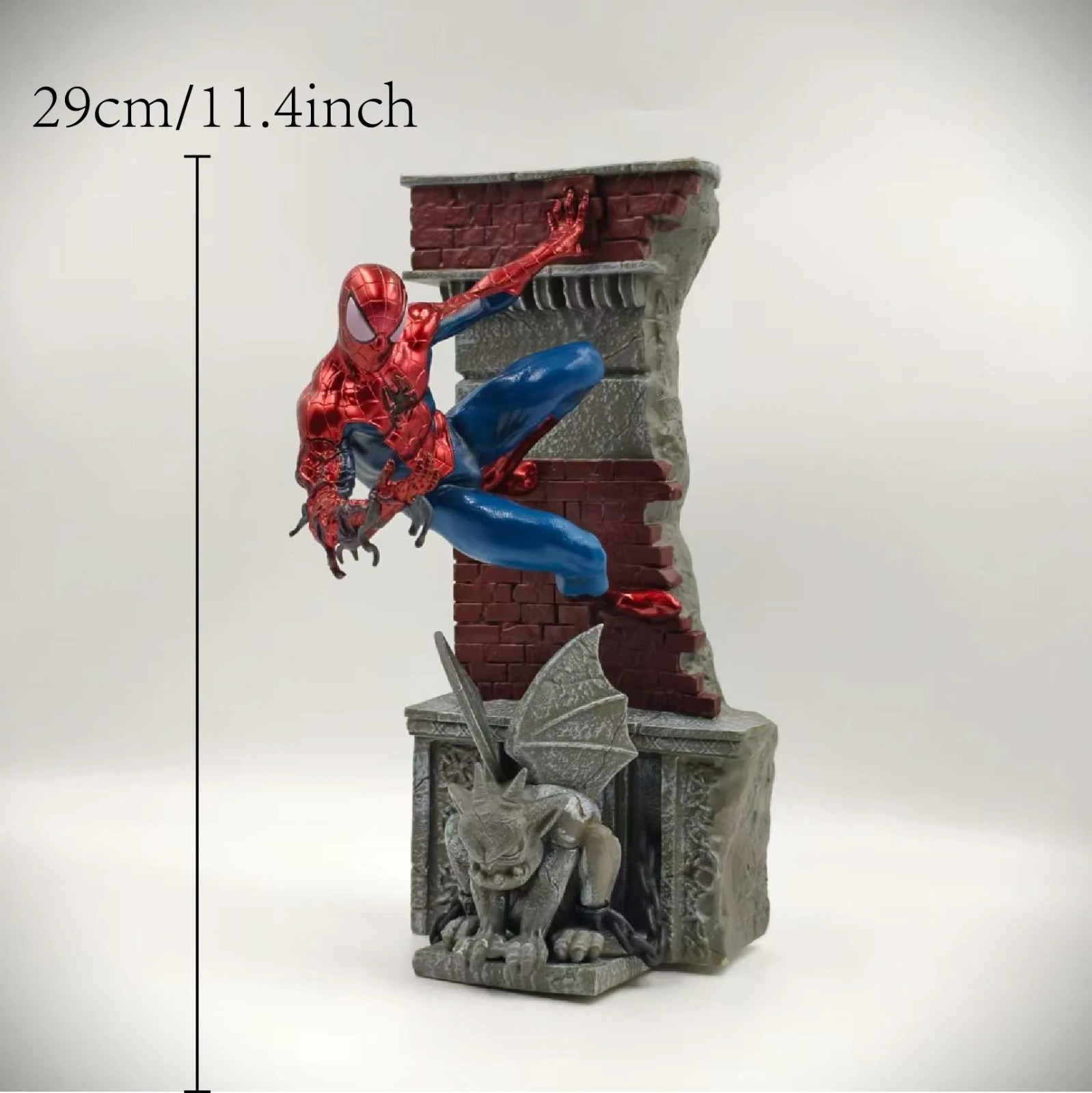 29cm Spider-Man Anime Figure – PVC Desktop Collectible Toy Decoration 29cm Spider-Man Anime Figure – PVC Desktop Collectible Toy Decoration