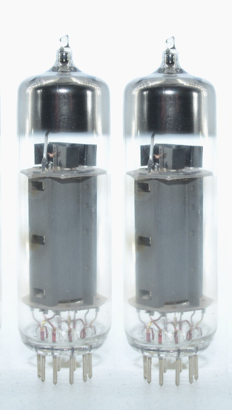 NEW Ruby EL84 Power tubes MATCHED PAIR (2) - TESTED EL-84 Valves