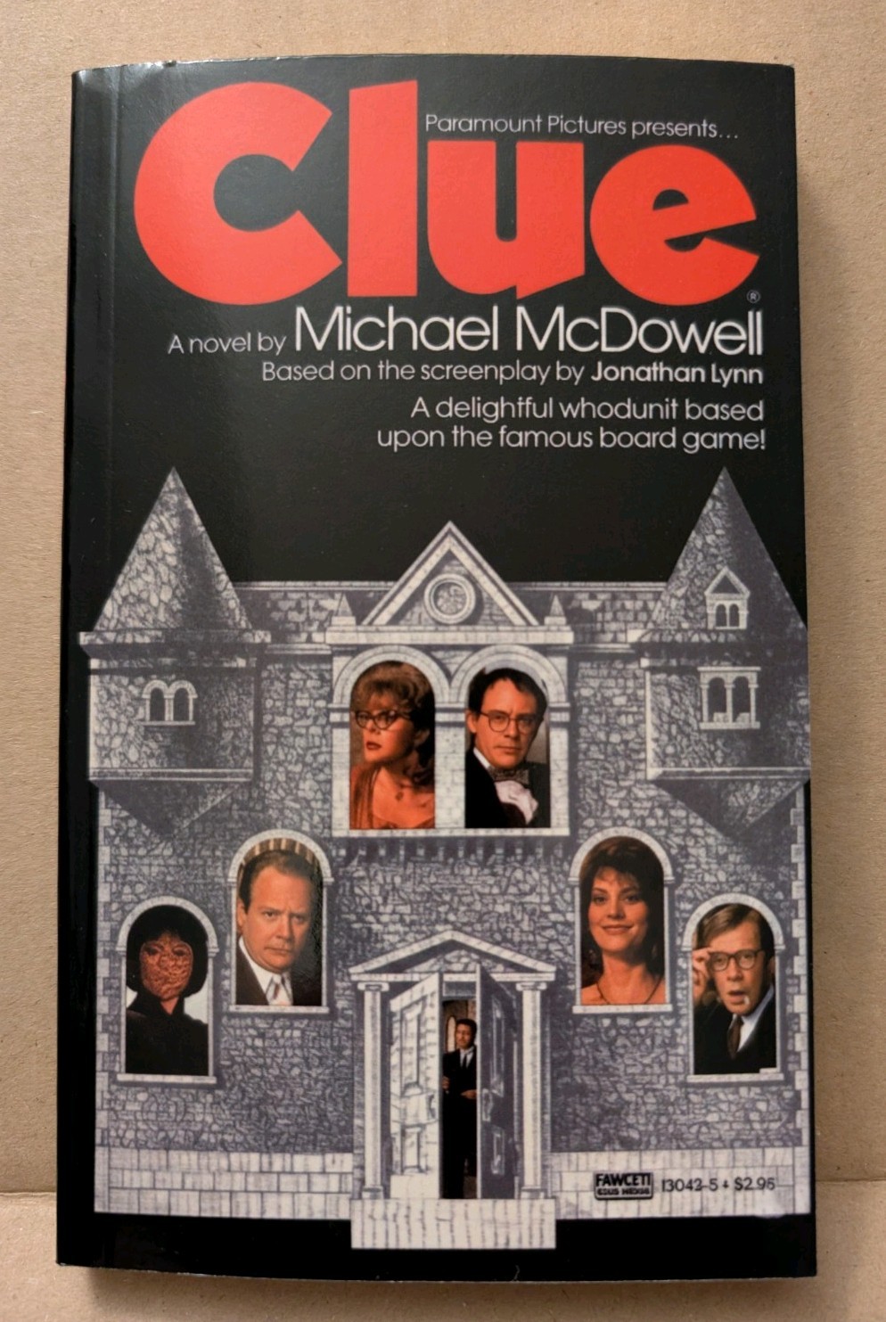 CLUE by Michael McDowell (1986) Movie Novelization Brand NEW CLUE by Michael McDowell (1986) Movie Novelization Brand NEW